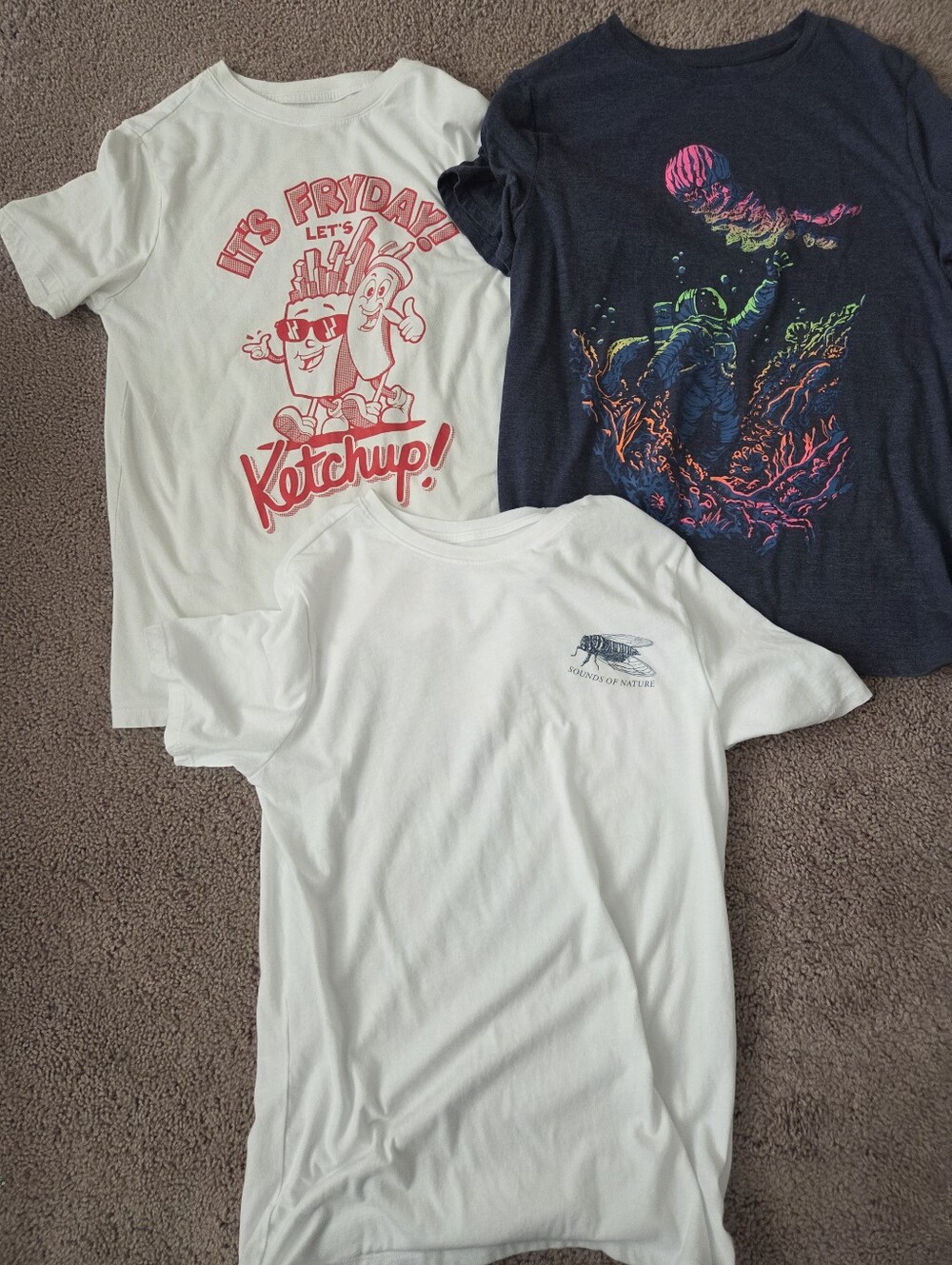 Boy's Cat & Jack Shirts Size XXL (16/18)